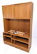 HUNDEVAD 2pc Bookcase, Shelf Unit. Danish Teak Mo