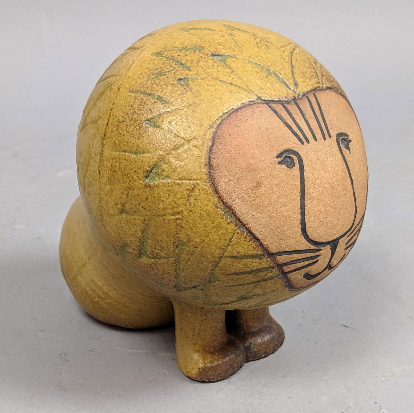 LISA LARSON for GUSTAVSBERG Lion. Pottery Figural Sculp (1 of 8)