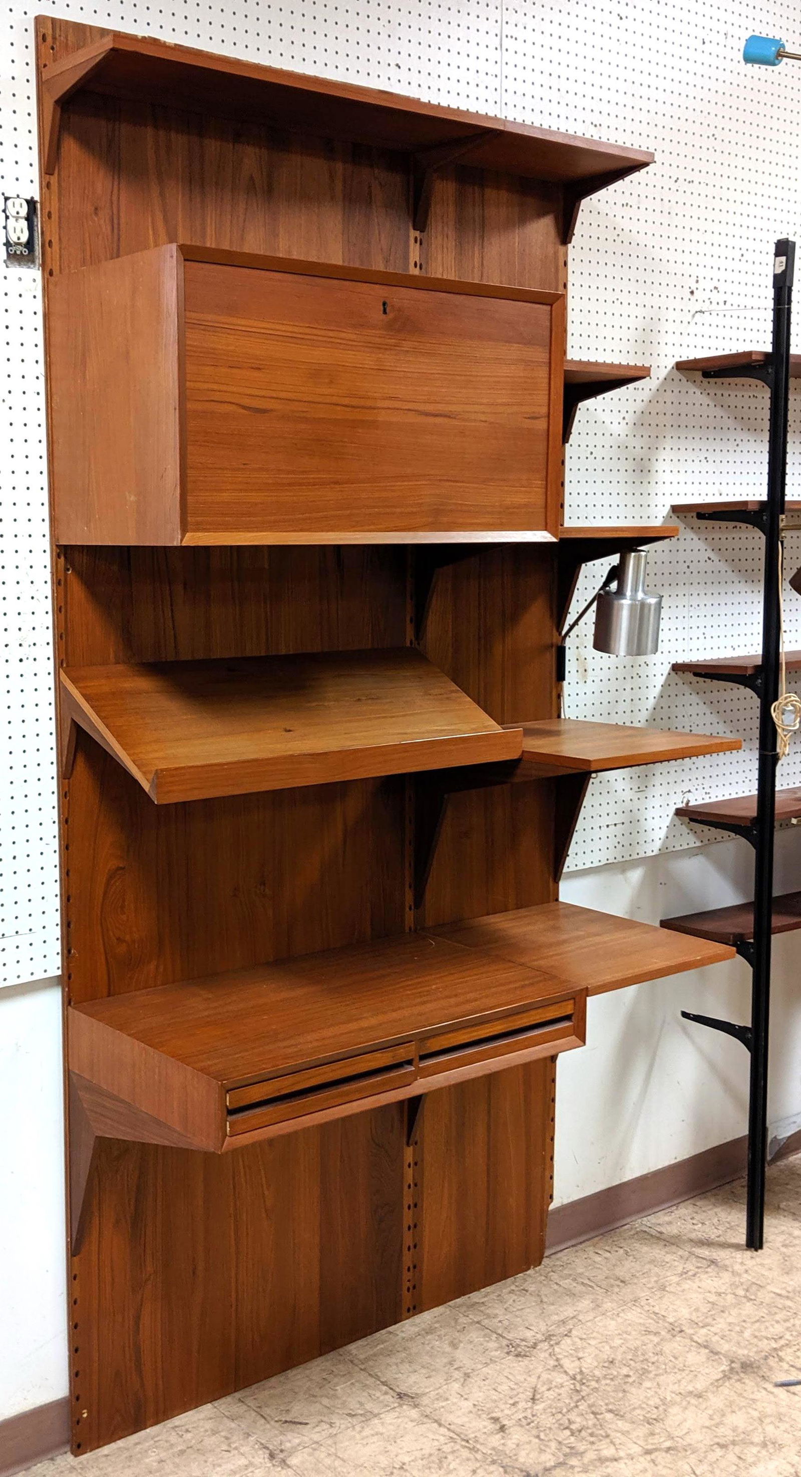 Two section Cado Wall Shelf Unit. Two cabinets. Poul Ca (1 of 9)