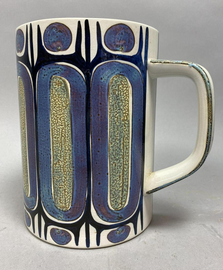 Oversized ROYAL COPENHAGEN Tankard Mug. Large handled M (1 of 10)