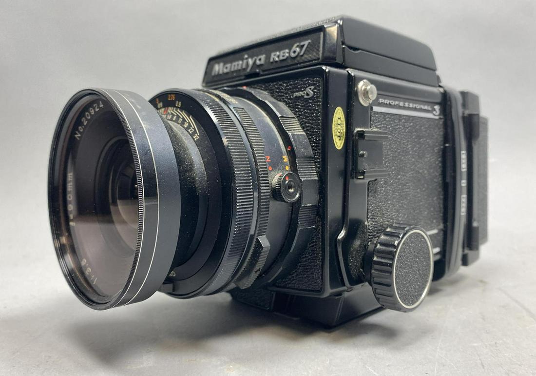 MAMIYA RB67 Medium Format SLR Camera. 90mm F/3.8 C Lens (1 of 9)