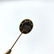 4pcs Victorian Hair Mourning Jewelry. 3 Stickpins. One - 15