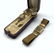 4pcs Victorian Hair Mourning Jewelry. 3 Stickpins. One