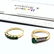 2pc 14K Gold Emerald Ladies Rings. 1) Square emerald st - 8