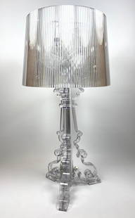 KARTELL "Bourgie" table lamp by Ferruccio Laviani . Mar: KARTELL "Bourgie" table lamp by Ferruccio Laviani . Marked.-- Dimensions: H: 28.5 inches: W: 14 inches: D: 14 inches ---