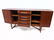 Danish Teak Tall Credenza Sideboard. Raised on legs wit - 4