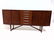 Danish Teak Tall Credenza Sideboard. Raised on legs wit - 5