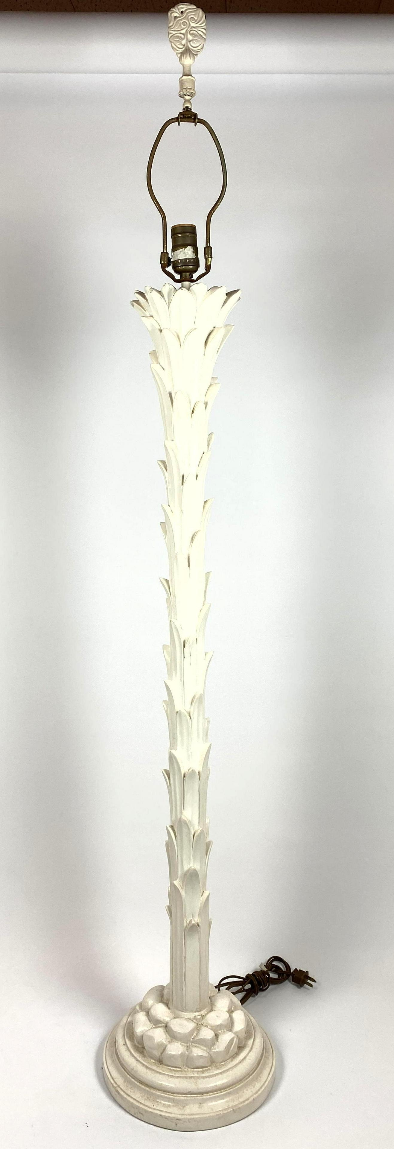 Decorator Serge Roche style Figural Palm Tree Floor Lam (1 of 11)
