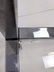 Square Tube Frame Chrome 7 Glass Rolling Serving Cart. - 9