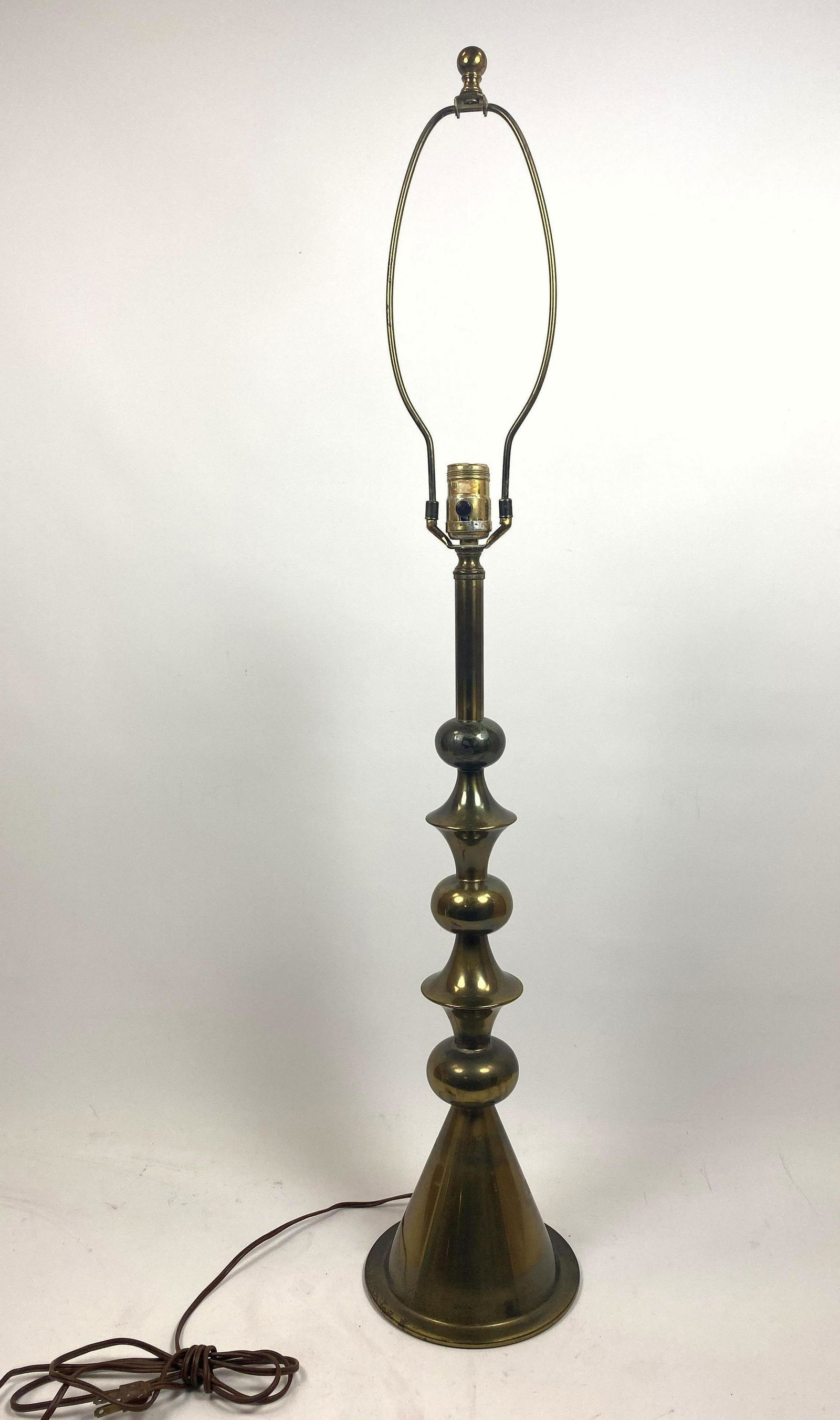 STIFFEL Modernist Sculptural Giacometti Style Table Lam (1 of 8)