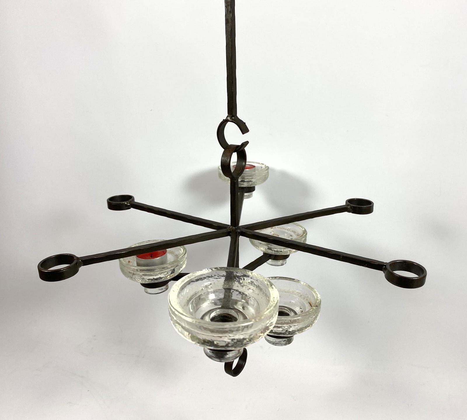 Nine-light Chandelier by ERIK HOGLUND for BODA NOVA. Bl (1 of 8)