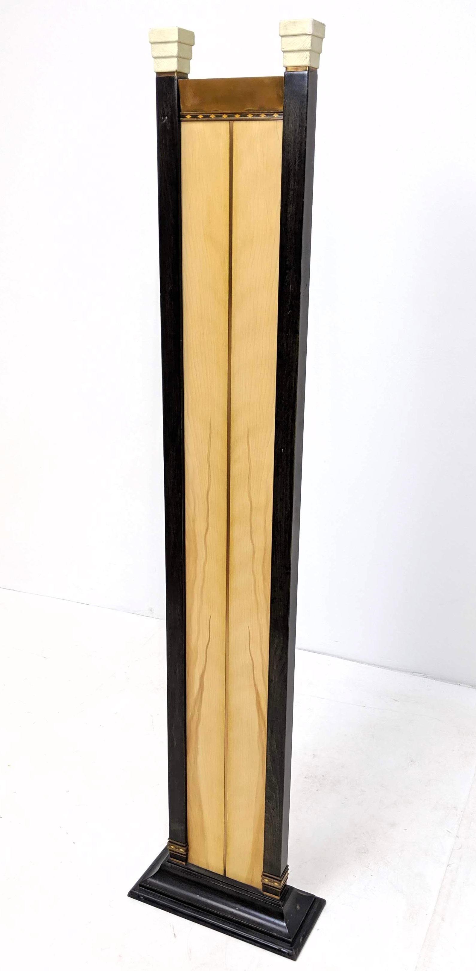 JERAMY BEDE Artisan Woodworker Studio Floor Lamp. Mixed (1 of 12)