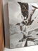 Large signed Silver Metallic Modernist Abstract Paintin - 8