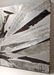 Large signed Silver Metallic Modernist Abstract Paintin - 9