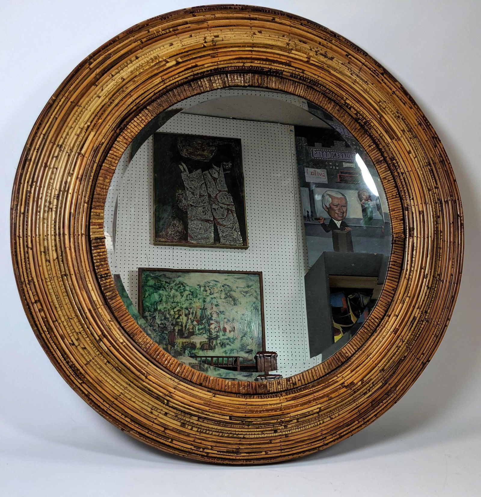 GABRIELLA CRESPI Style Wall Mirror. Decorator Modernist (1 of 7)