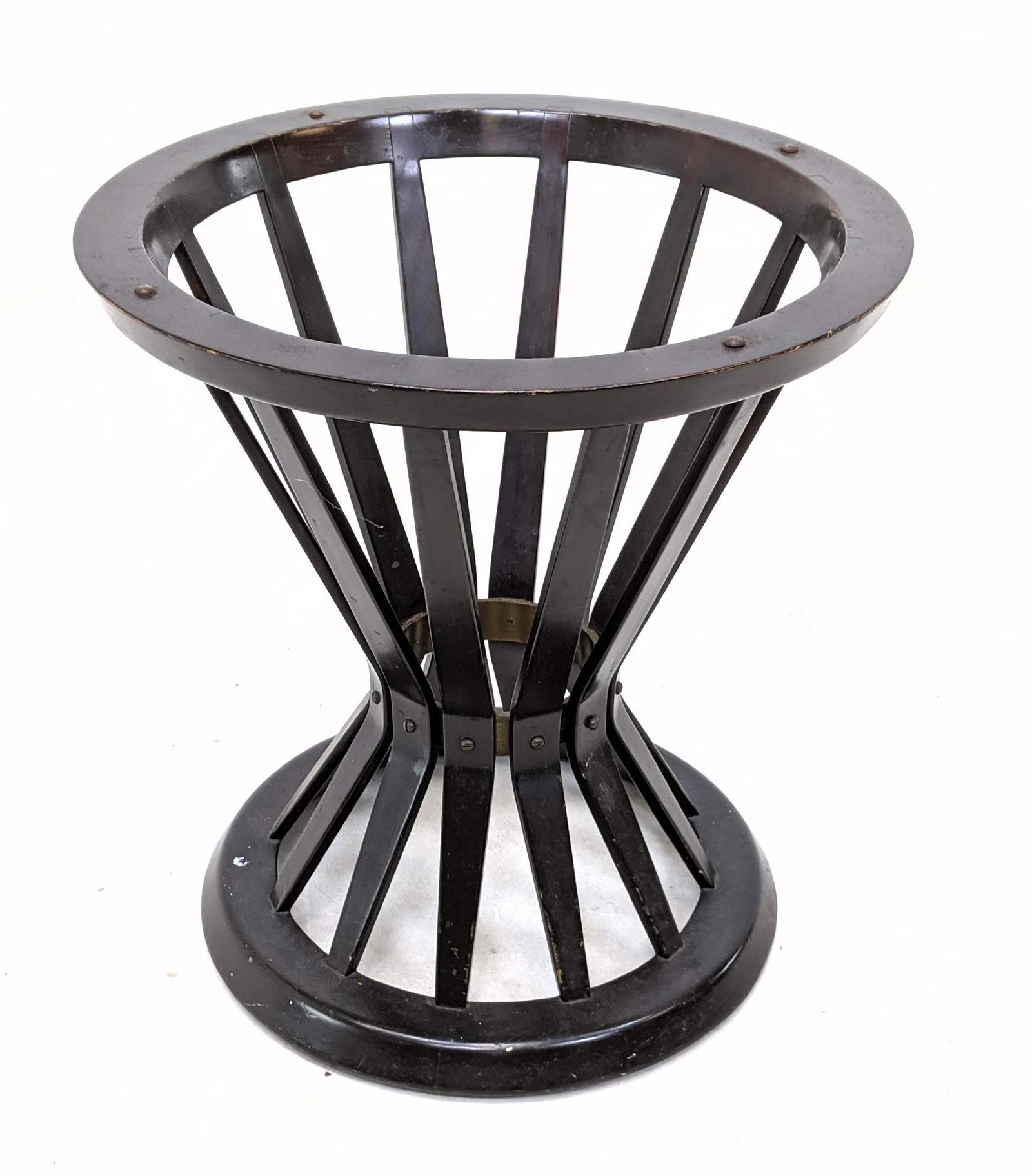 EDWARD WORMLEY for DUNBAR Hourglass Side End Table Base (1 of 8)