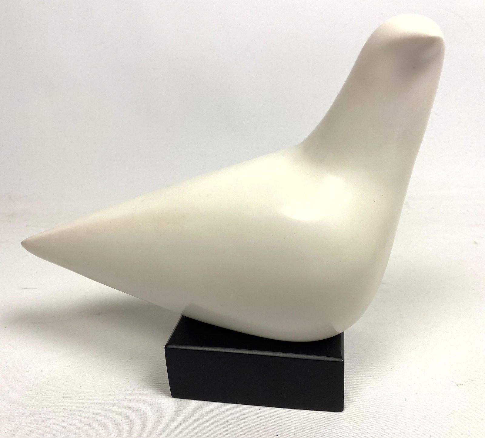 Cleo Hartwig Signed Modern White Dove Sculpture (1 of 5)