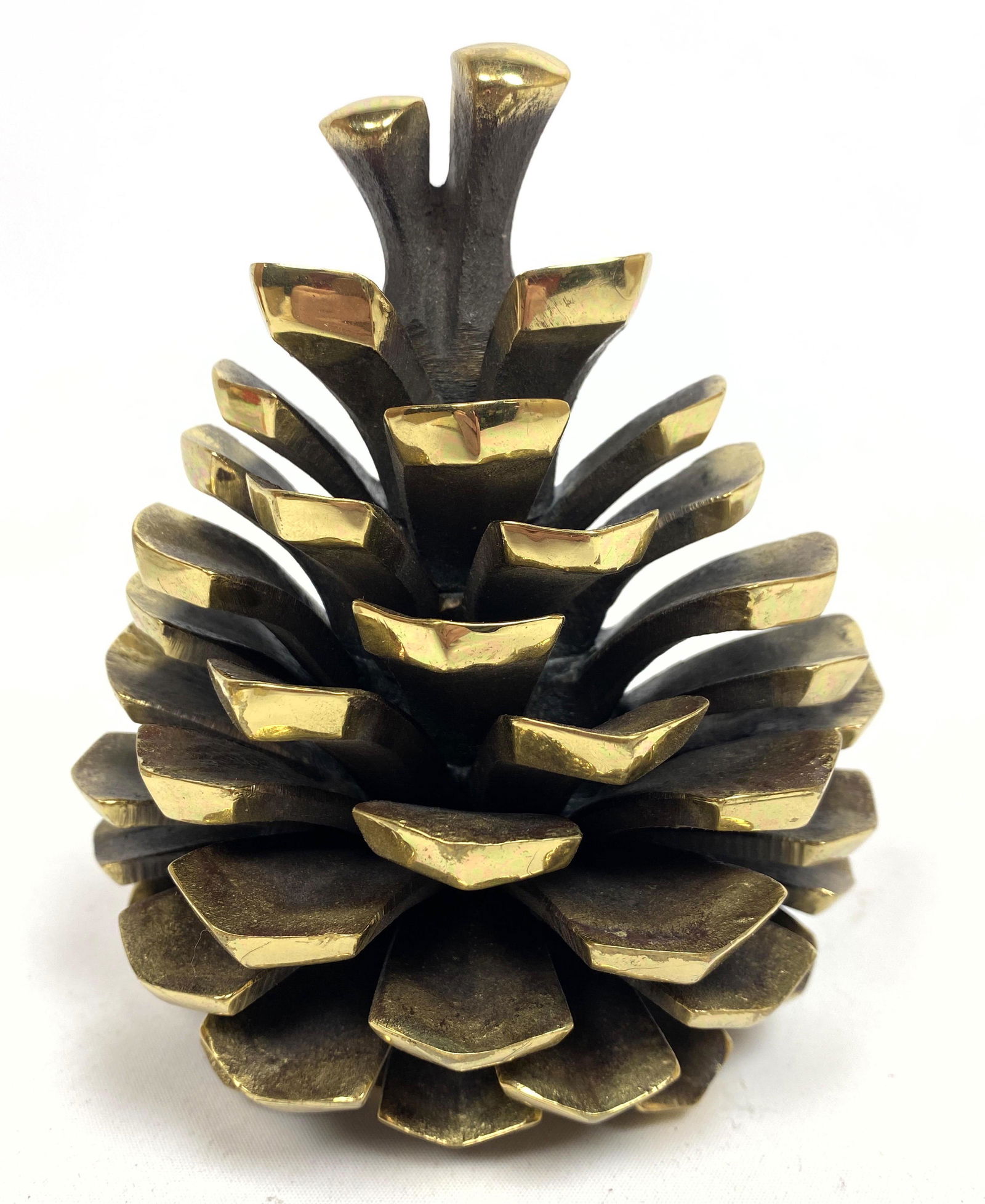 MCS 1982 Modernist Brass Pinecone Form Door Knocker. Ma (1 of 5)