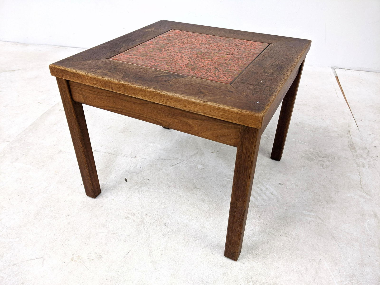 Harvey Probber Style Enamel Tile Top Side End Table. Wo (1 of 12)