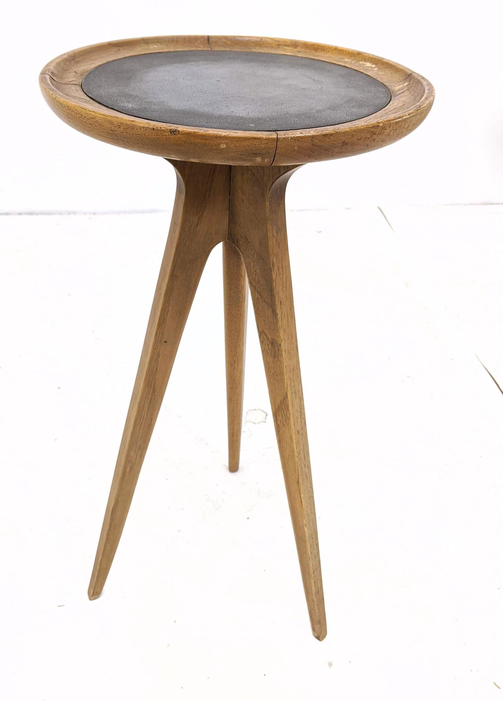 JOHN VAN KOERT for DREXEL "Profile" Table Stand. Tripod (1 of 11)