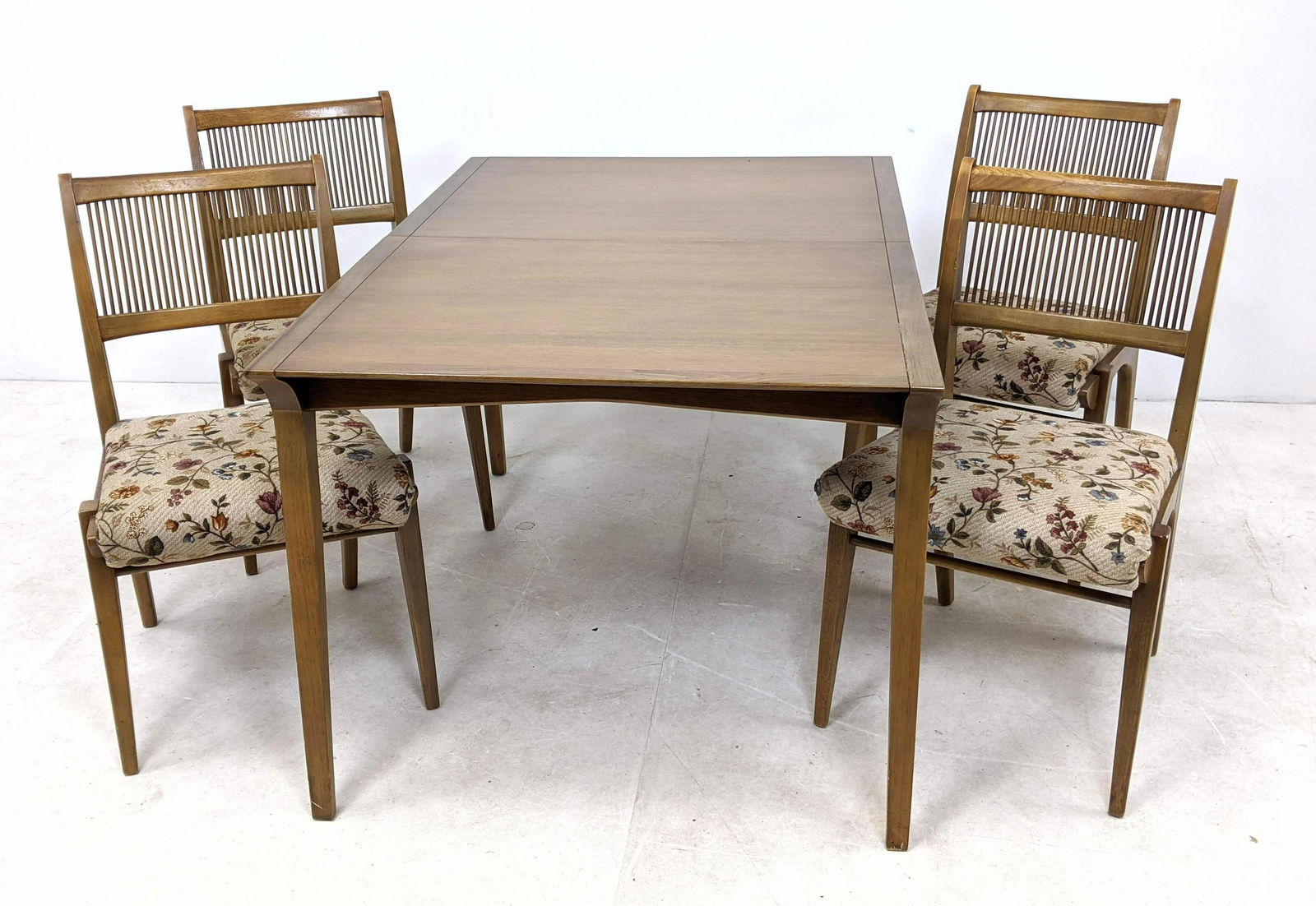 JOHN VAN KOERT for DREXEL "Profile" Dining Set. Table & (1 of 16)