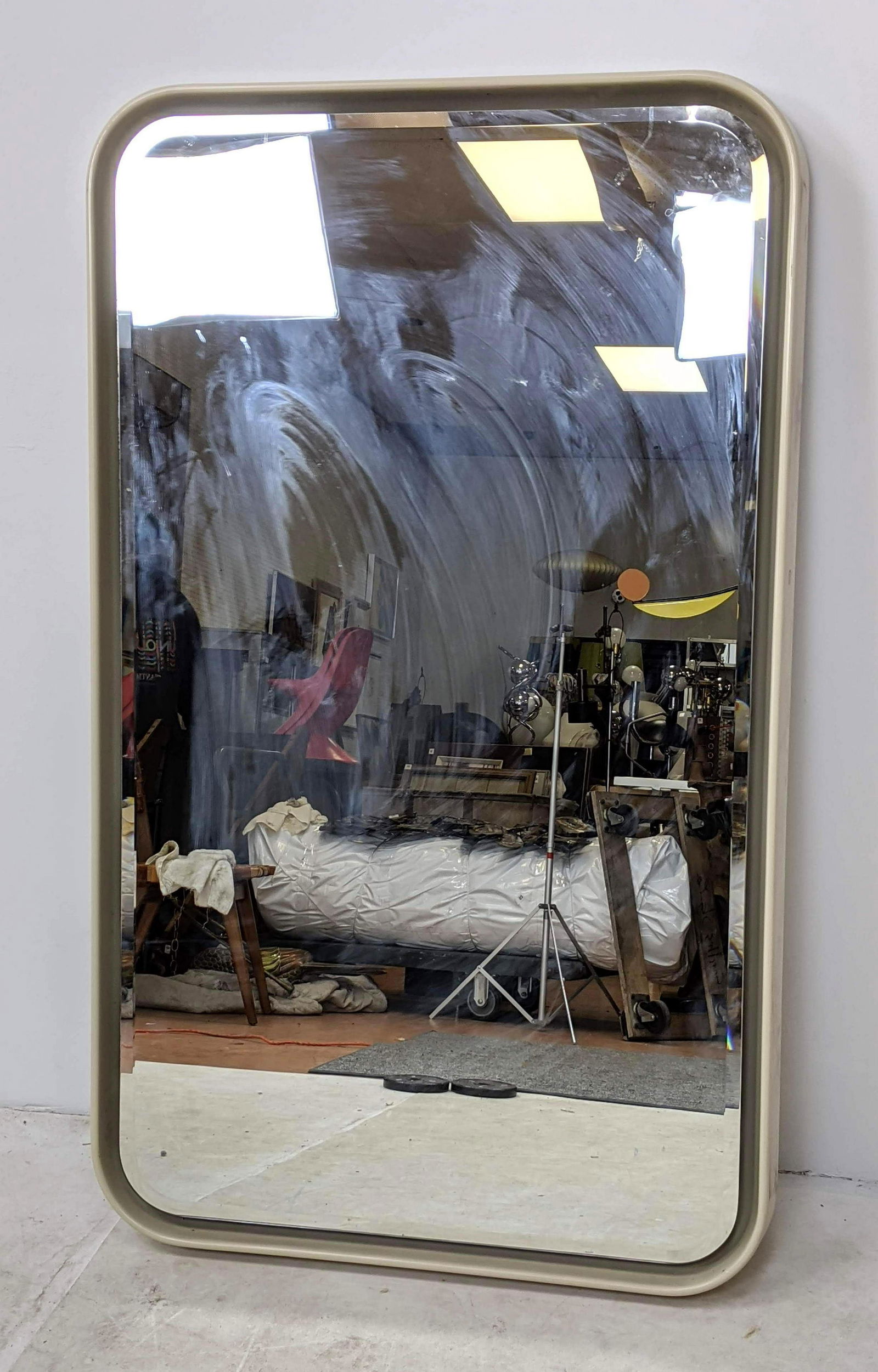 Lg Decorator Italian Style Plastic Back Lit Wall Mirror (1 of 8)