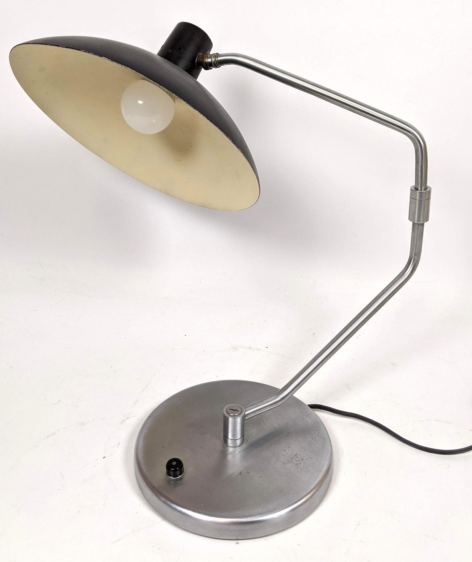 Michie for Knoll metal table lamp having dome shade and (1 of 12)