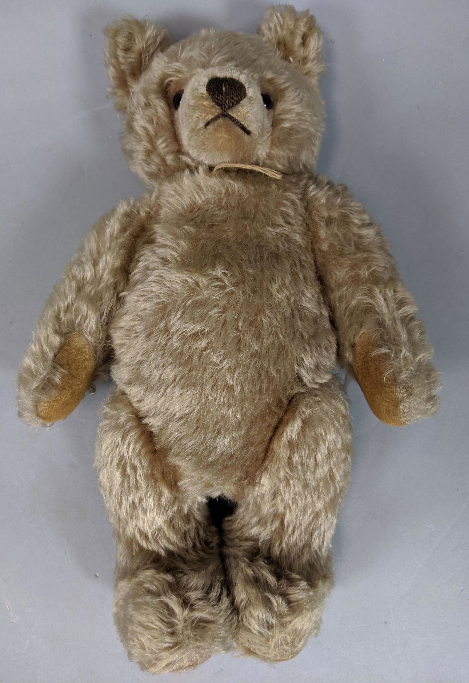 Vintage STEIFF Mohair Jointed Teddy Bear. Plush mohair (1 of 9)