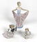 3pc LLADRO Porcelain Sculptures Figures. 1) Porcelain b