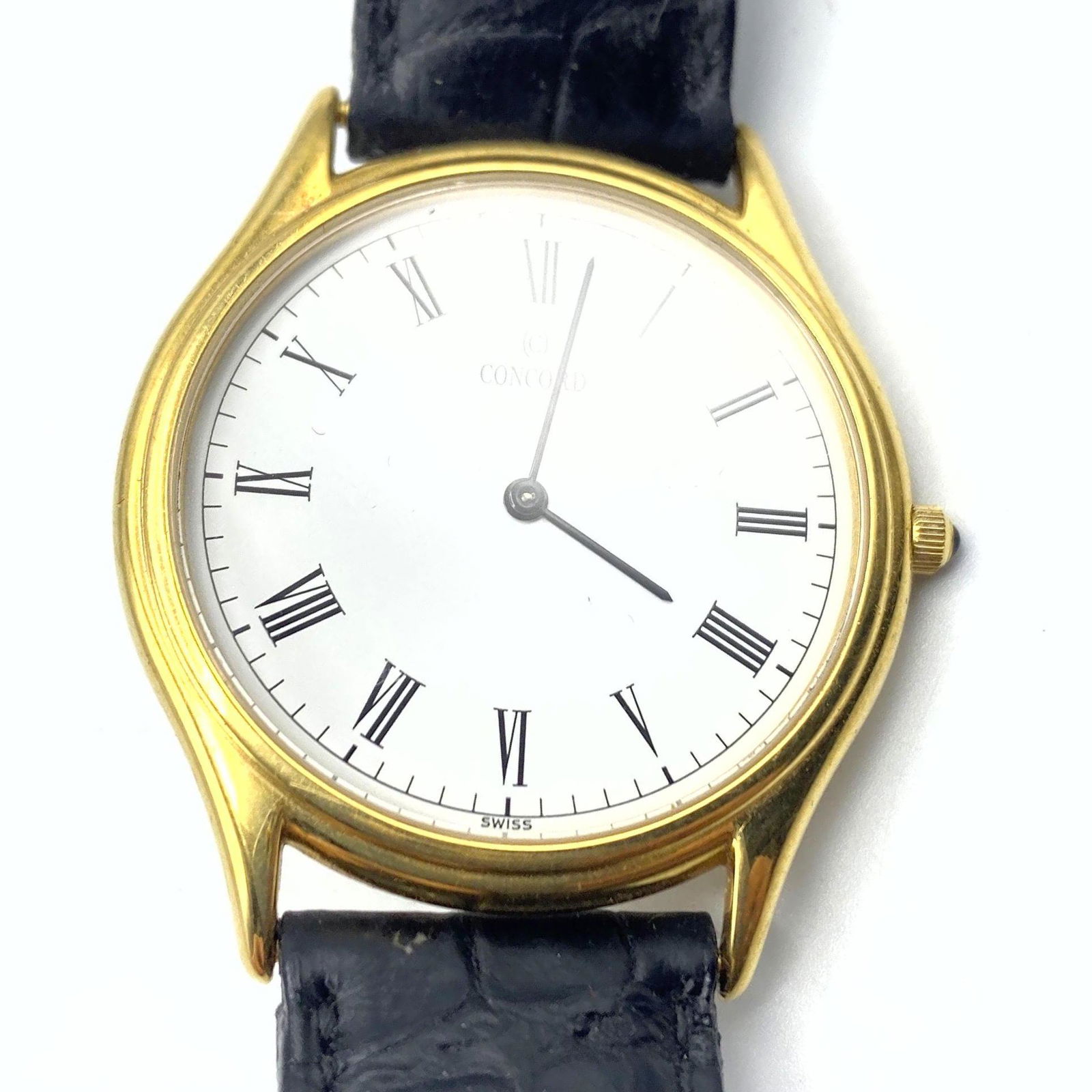 Vintage 18K Gold CONCORD Men's Watch. Water Resistant. (1 of 7)