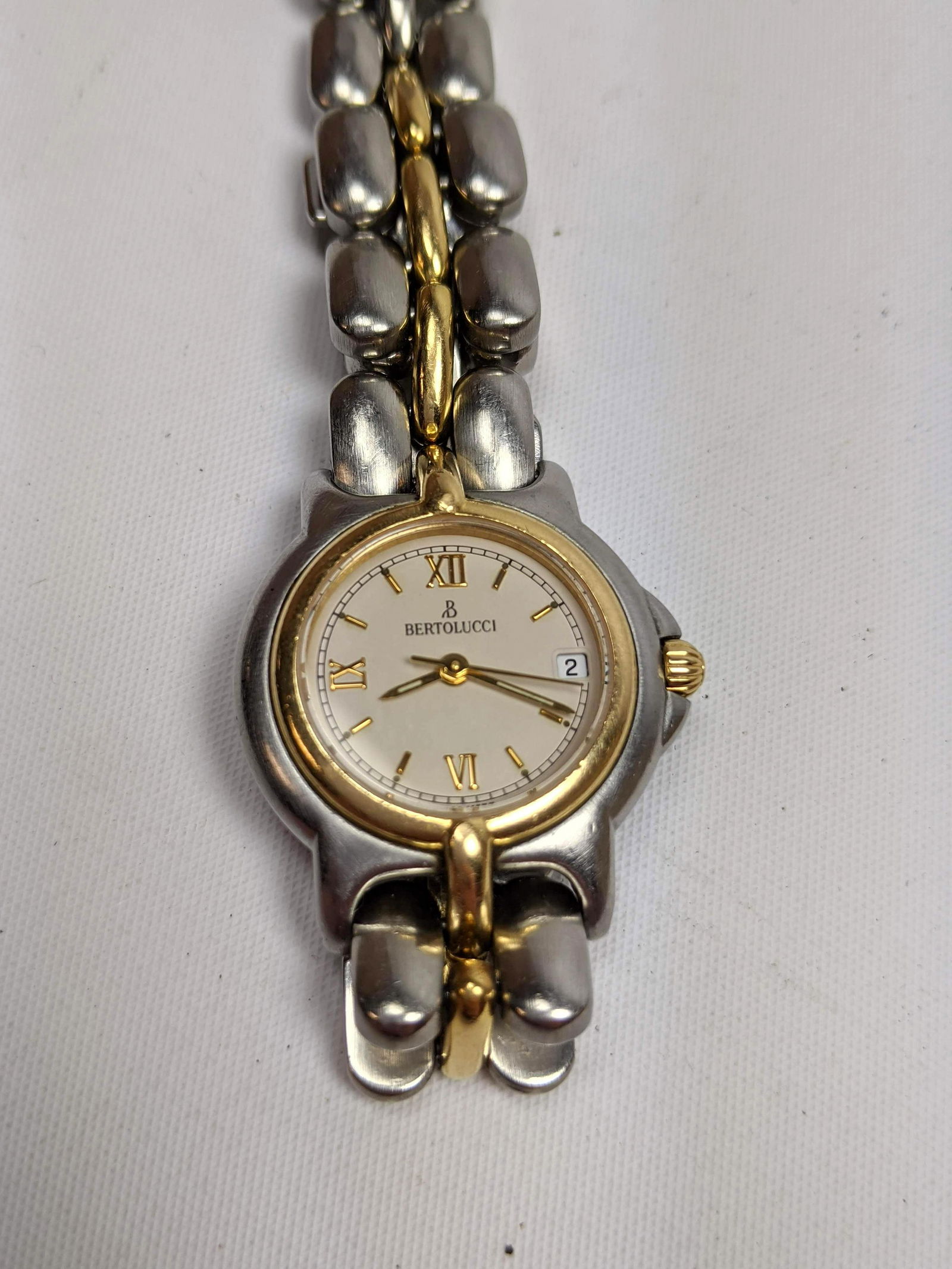BERTOLUCCI Ladies Stainless Steel Wrist Watch. Second h (1 of 8)