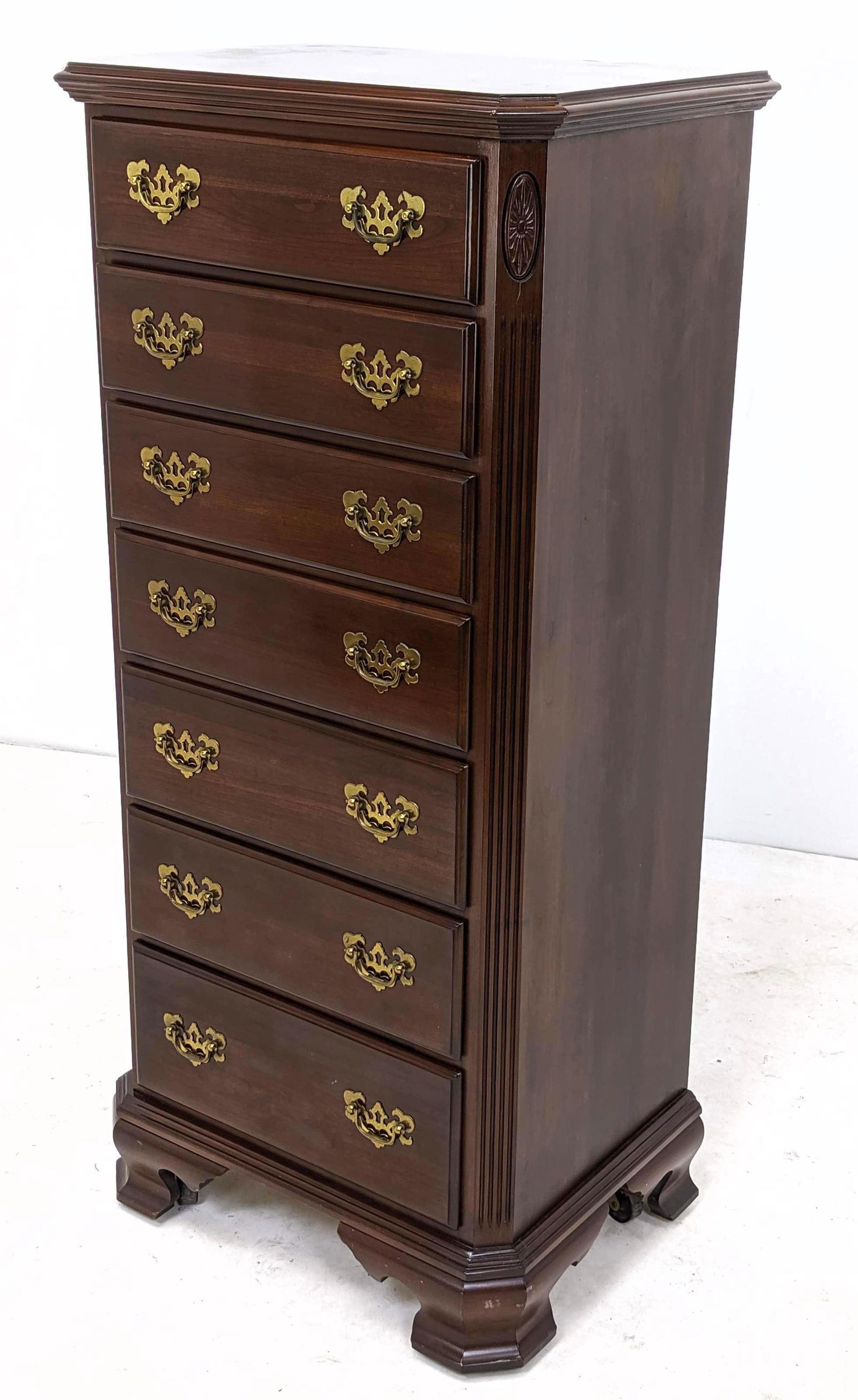 ETHAN ALLEN "Signature Service" Lingerie Chest. Mahogan (1 of 12)