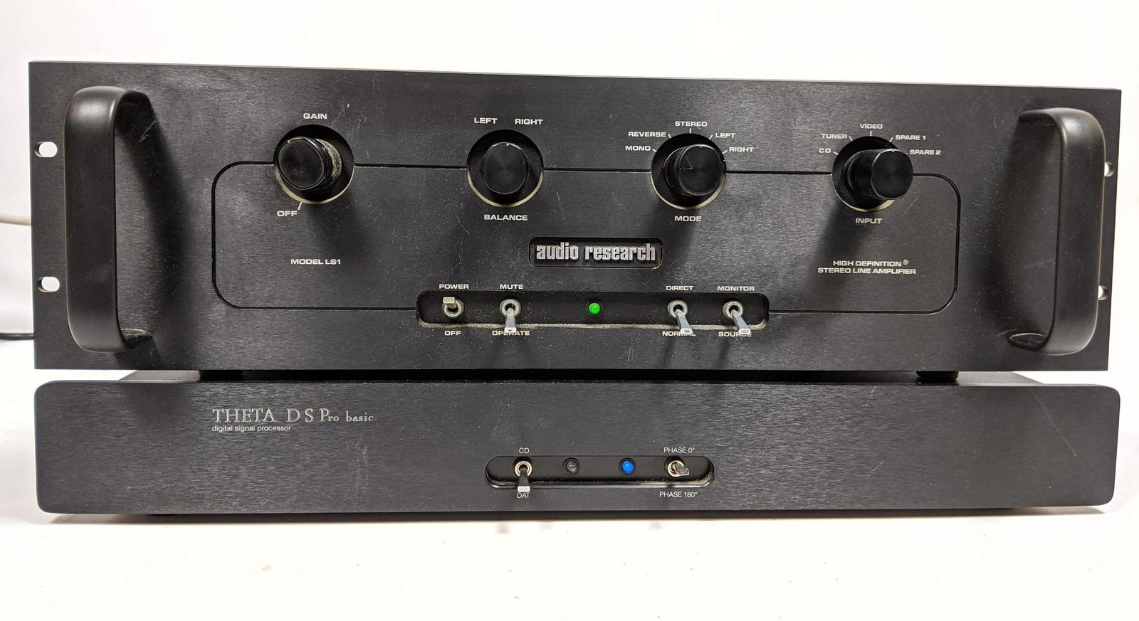 2pc Stereo Amplifier and Digital Signal Processor. 1) A (1 of 12)