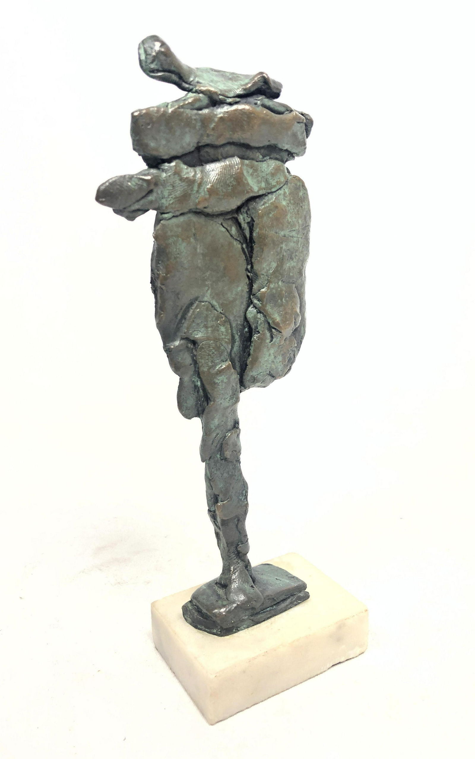 Vintage Modernist Bronze Abstract Table Sculpture (1 of 7)