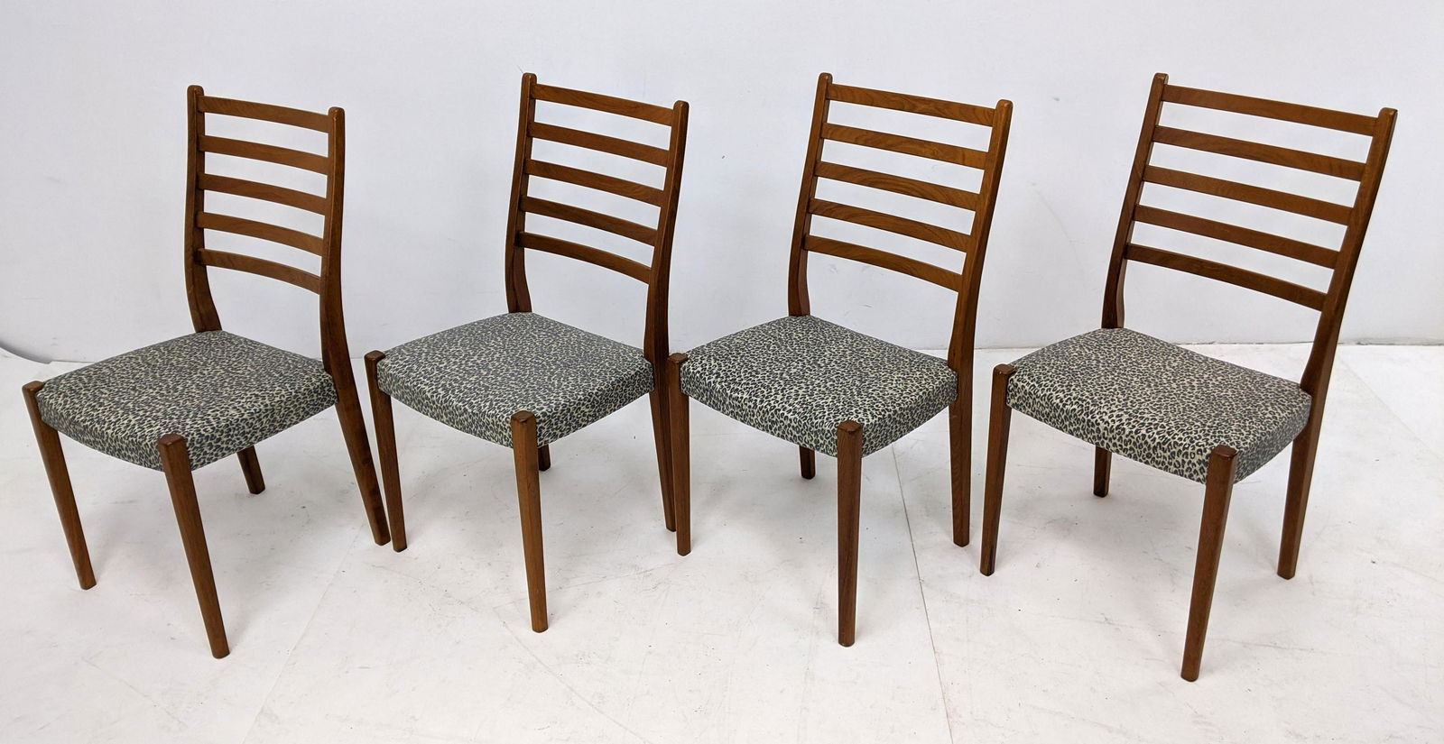 4pc SVEGARDS MARKARYD Swedish Modern Teak Dining Chairs (1 of 11)
