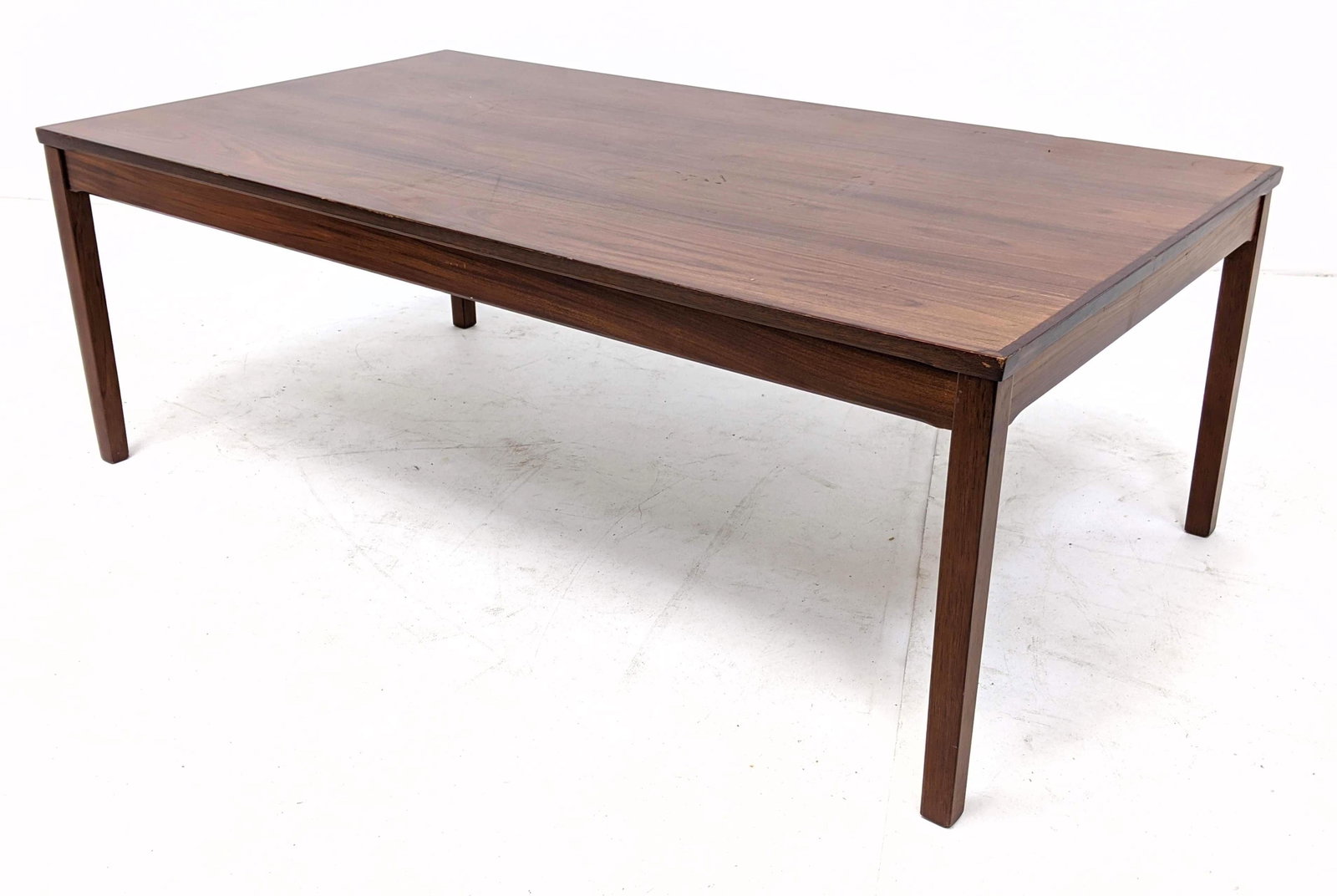 HAUG SNEKKERI Norwegian Modern Coffee Cocktail Table. M: HAUG SNEKKERI Norwegian Modern Coffee Cocktail Table. Marked.-- Dimensions: H: 18 inches: W: 50.5 inches: D: 28.25 inches ---