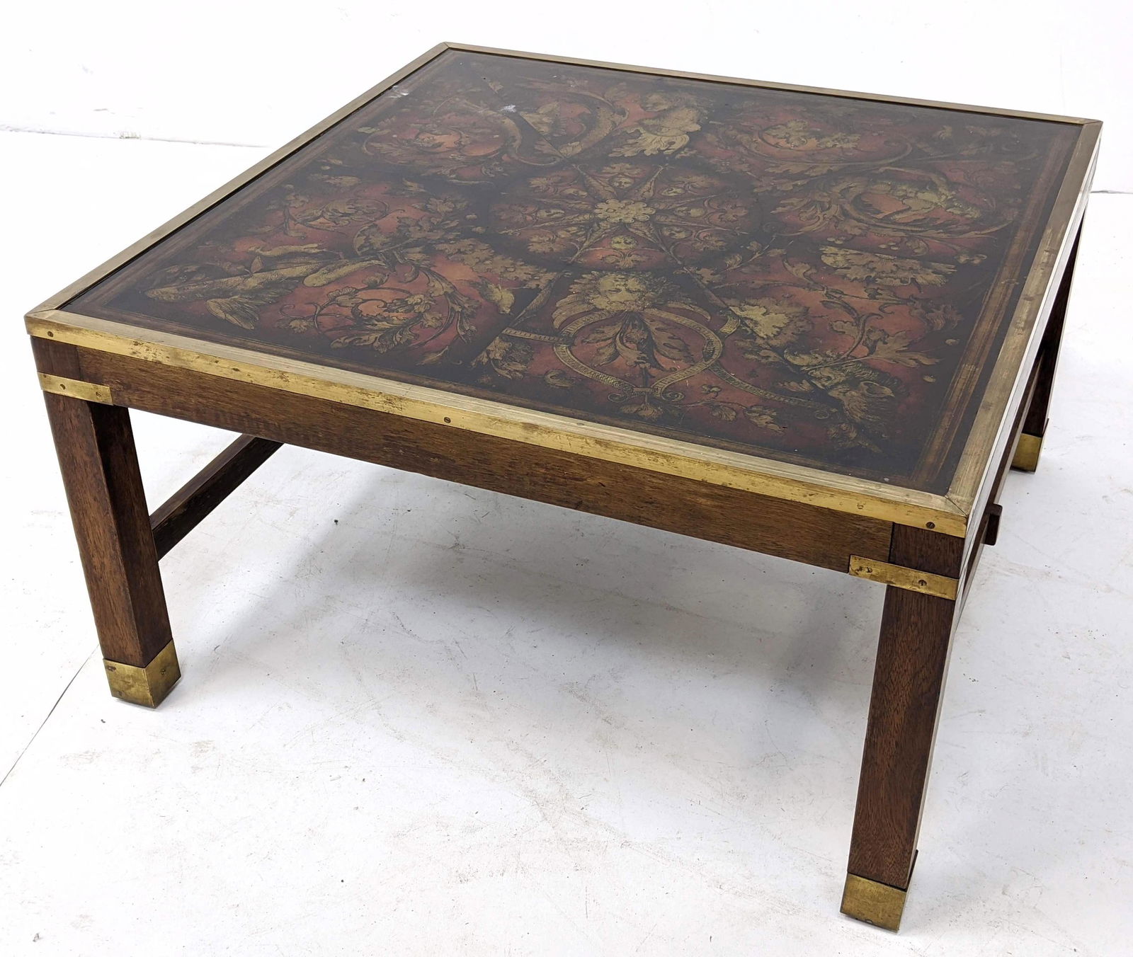 Eglimose Campaign Style Coffee Cocktail Table.  Fornase (1 of 10)