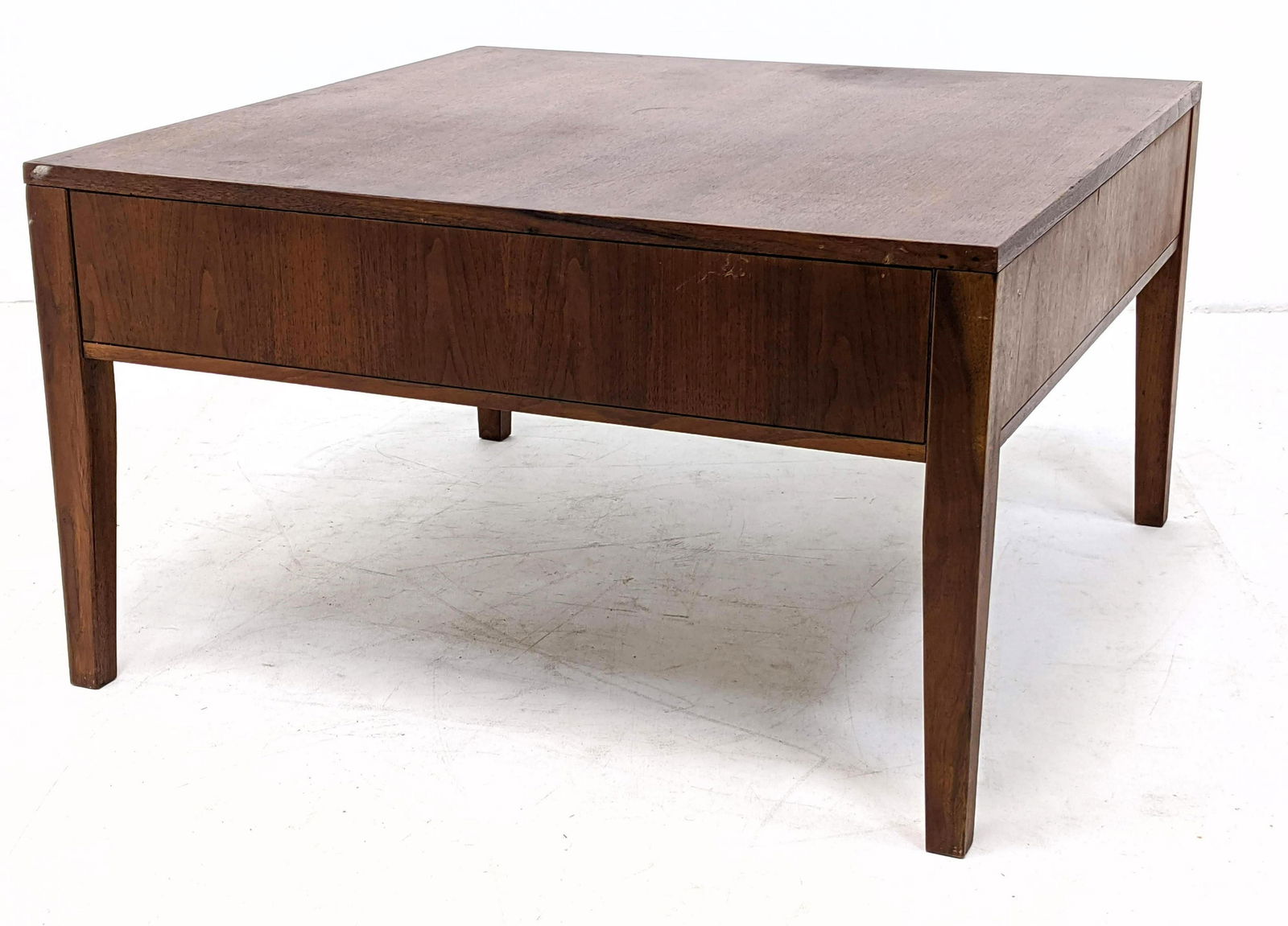 JENS RISOM American Modern Walnut Coffee Cocktail Table (1 of 9)
