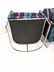 Pr Milo Baughman style Barrel Back Chrome Arm Lounge Ch - 3