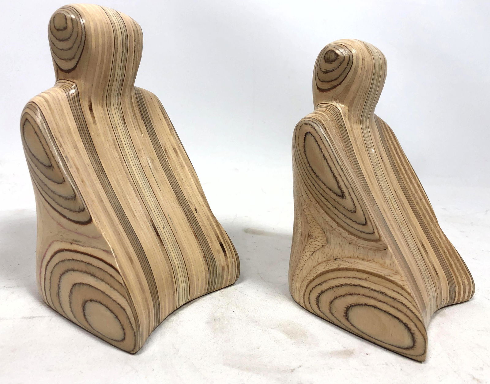 Robert Hargrave Laminated Plywood Figural Book Ends Tab (1 of 8)