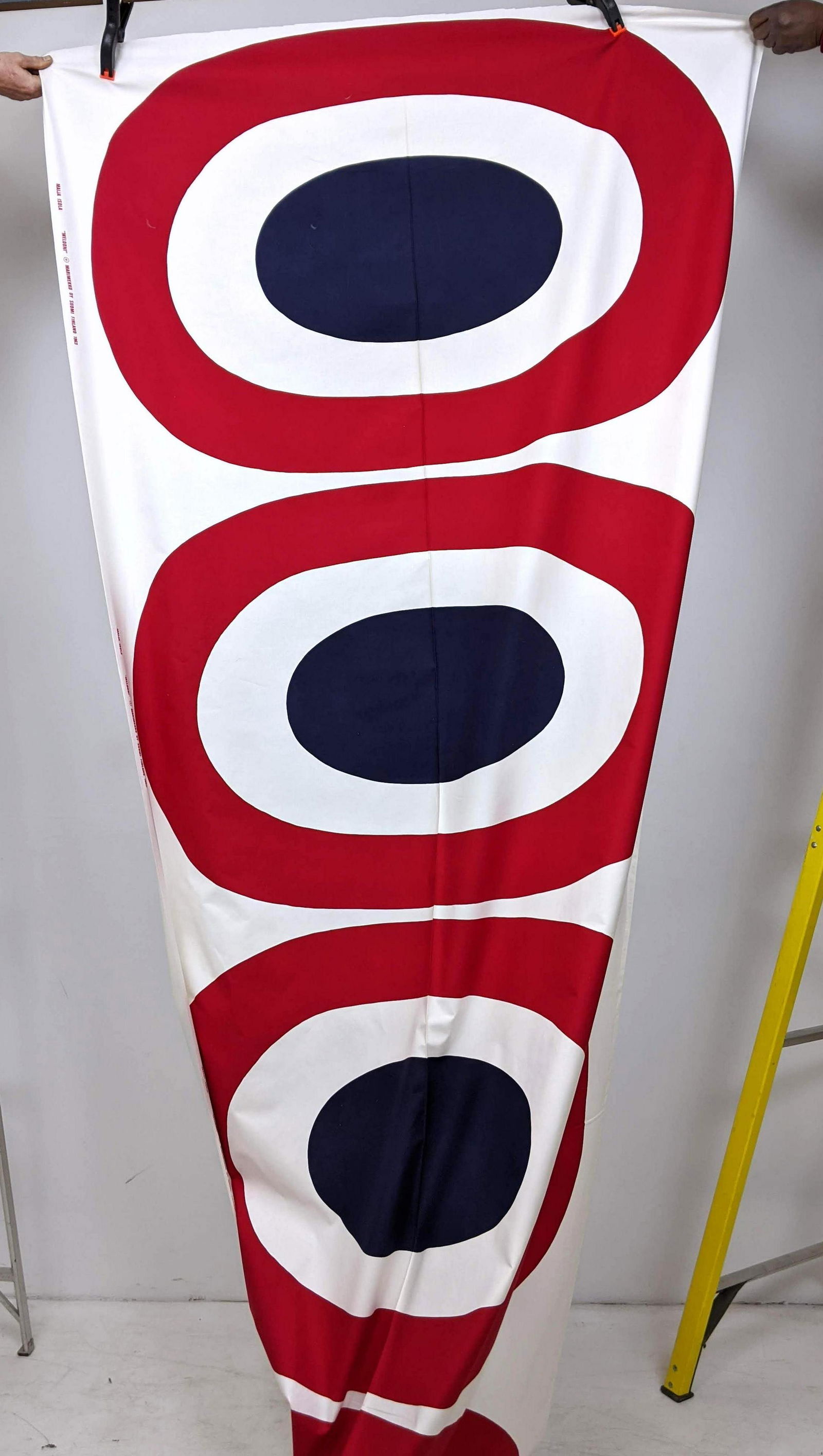 10 yards Vintage MARIMEKKO Fabric. "Melooni" marked Fin (1 of 4)