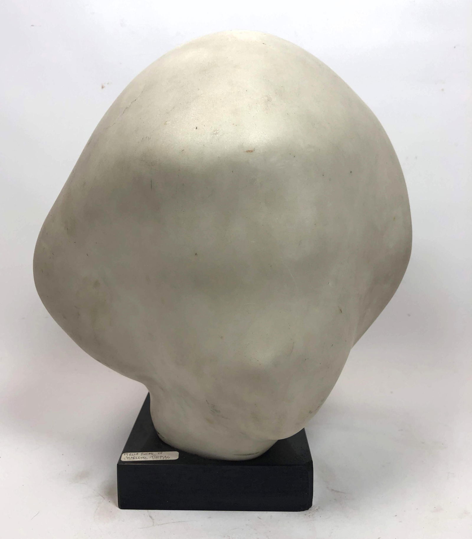 ME Solid Marble Organic Figural Table Sculpture. Heavy. (1 of 10)