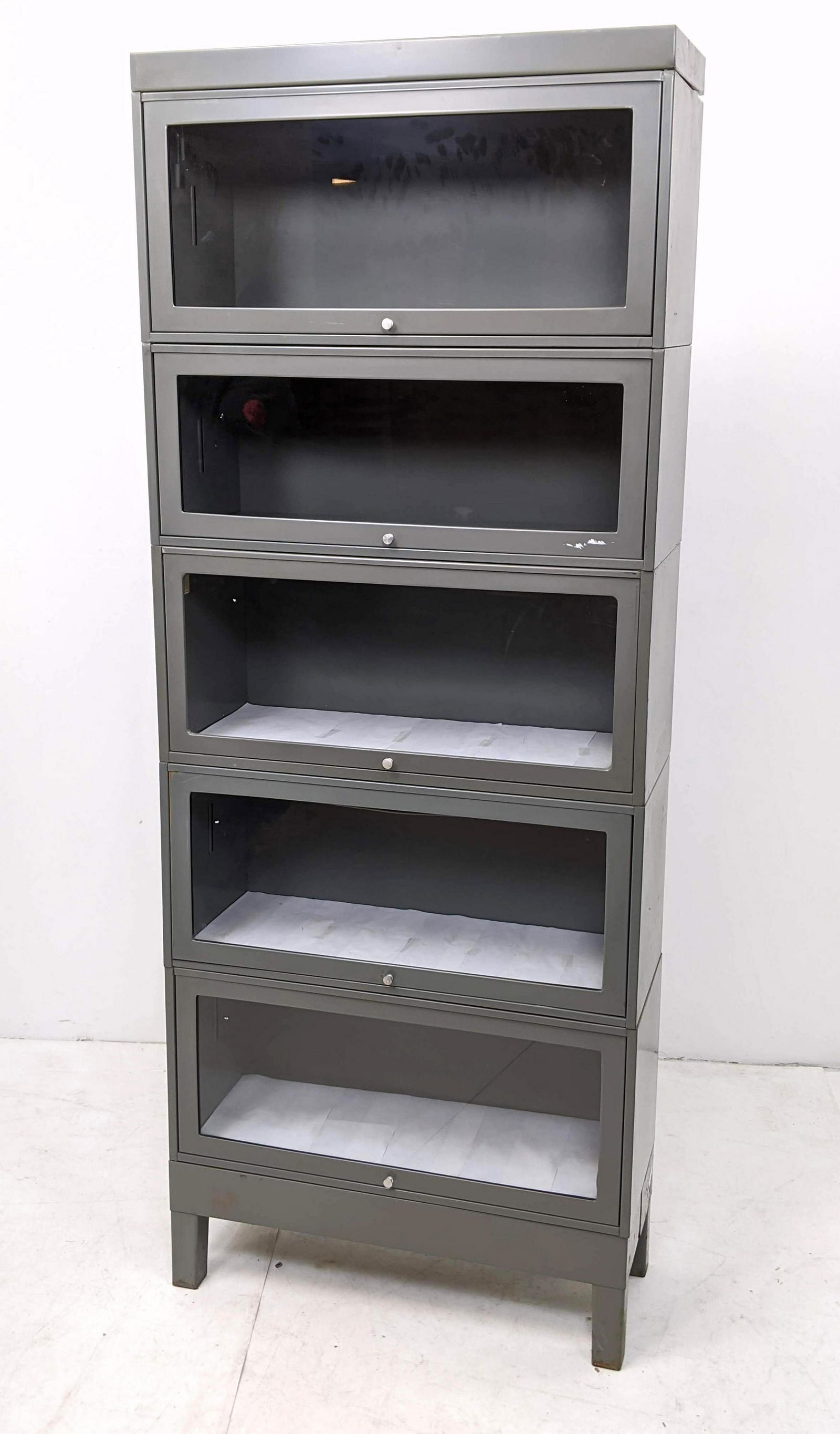 Lg Globe-Wernicke Industrial Stacking Bookcase. Industr (1 of 7)