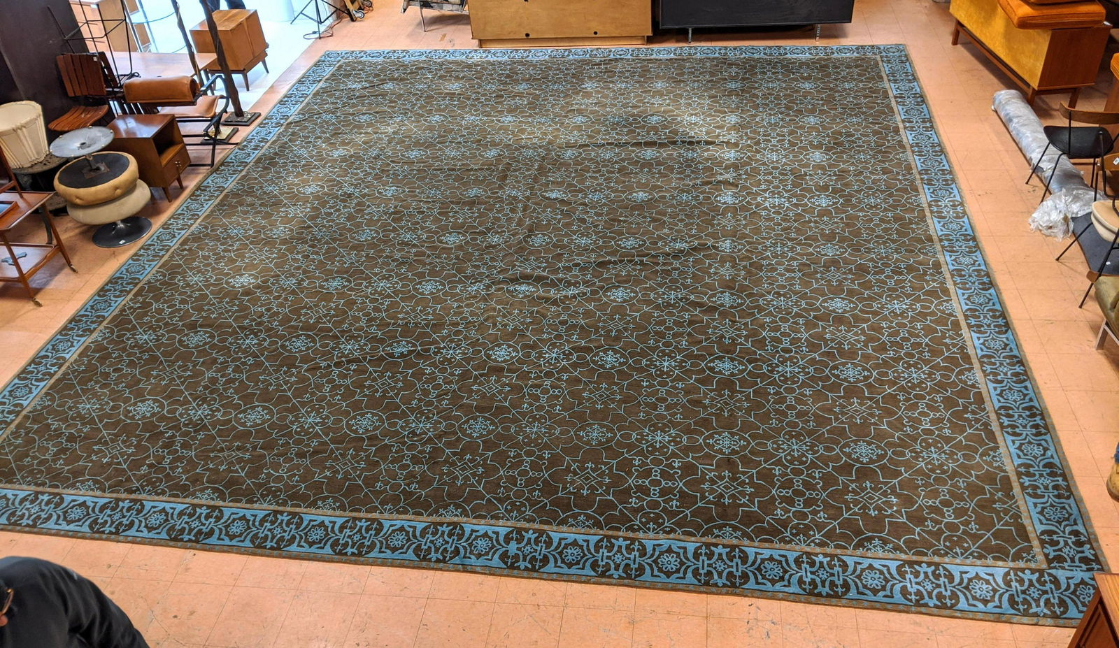 Marc Phillips "Castle" Rug 19' x 20' D&D Design Center (1 of 14)