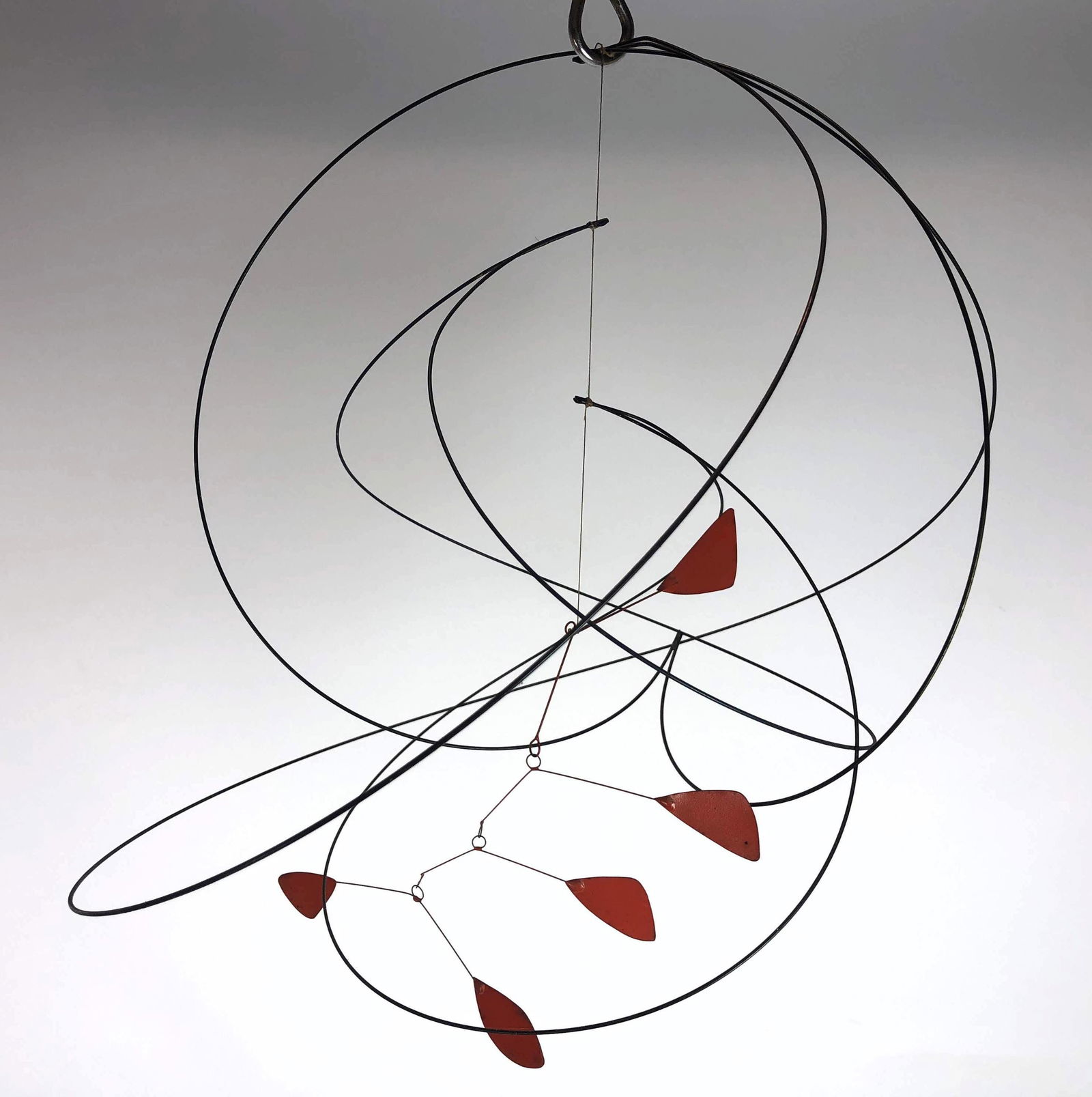 Vintge Alexander Calder Style Kinetic Sculpture Mobile (1 of 8)