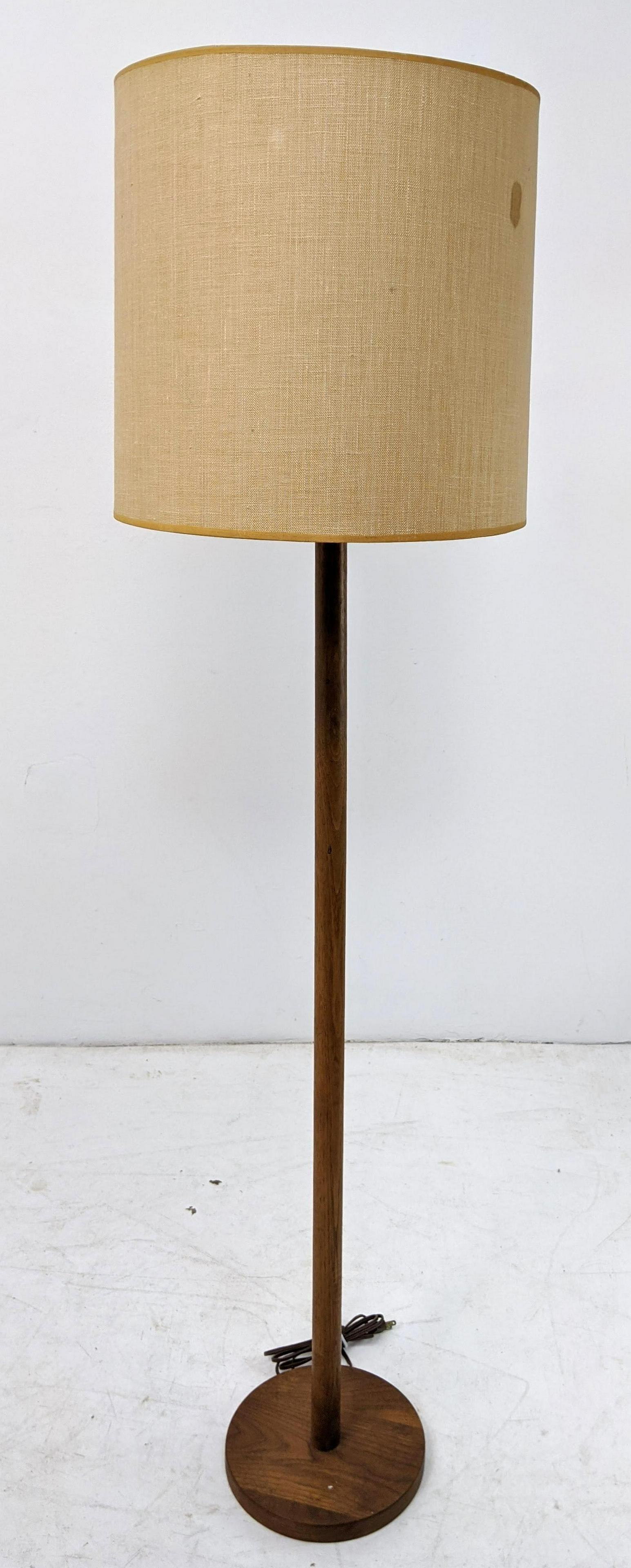 Danish Modern Teak Floor Lamp. Minimalist style. (1 of 8)