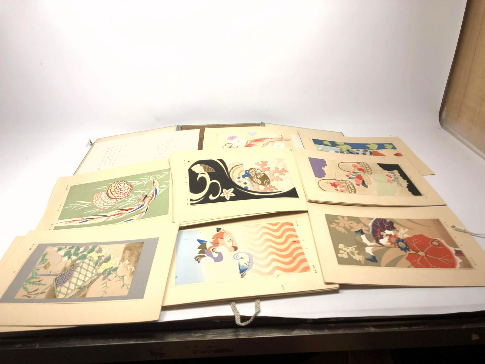 Boxed Set of 40 Japanese Ukiyoe Block Prints. Decorativ (1 of 10)