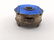 Hallmarked Sterling Silver Enamel and French Paste Dres - 4