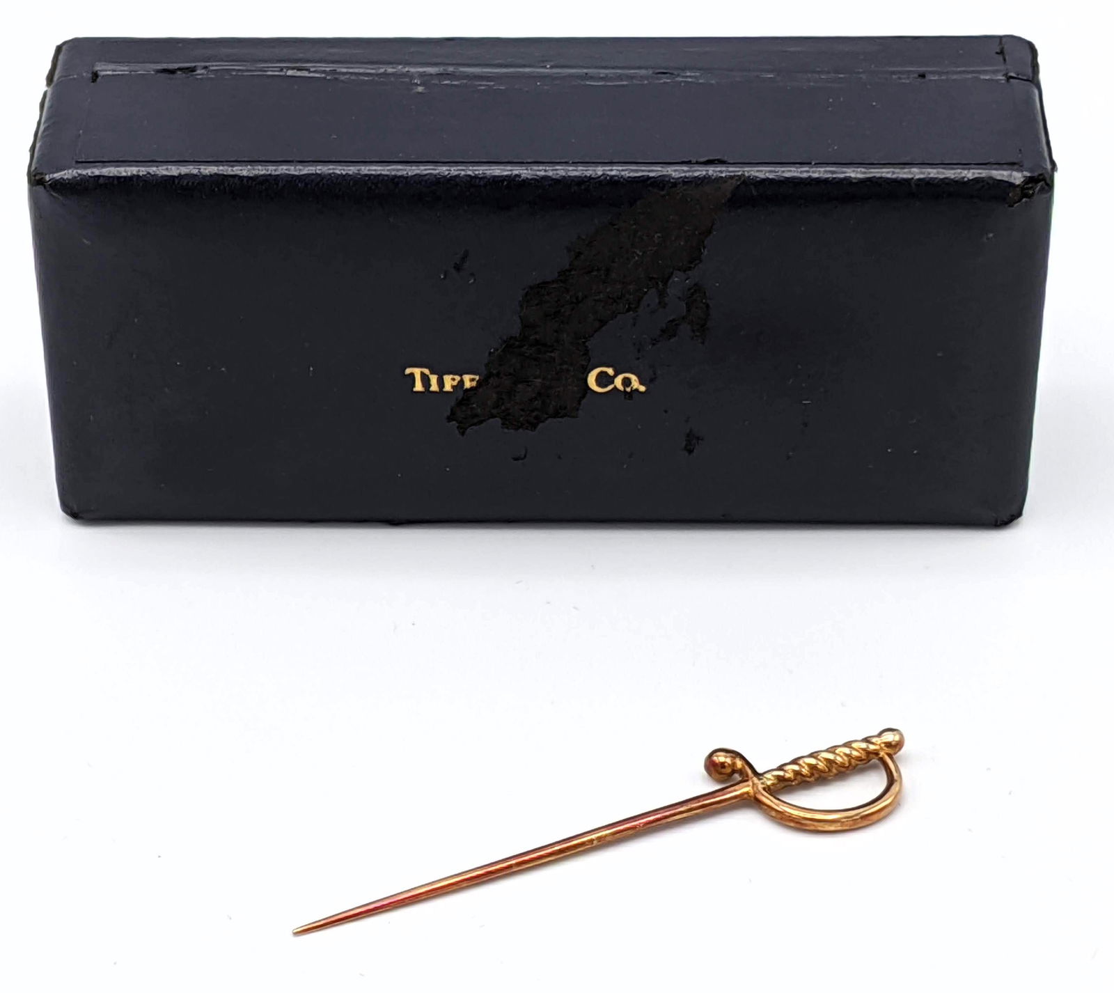 14k Gold TIFFANY & CO. Sword Form Stick Pin. Sword form (1 of 6)