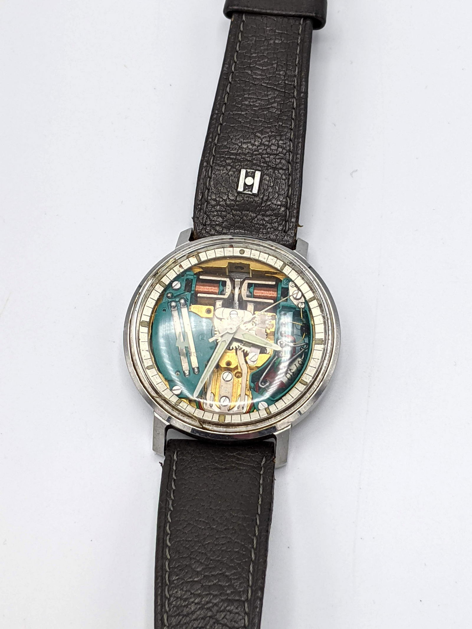 BULOVA ACCUTRON Skeleton Watch. Mid Century Watch.  Wat (1 of 15)
